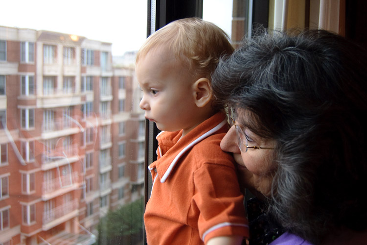 Taking in the streets of Washington, D.C. for the first time