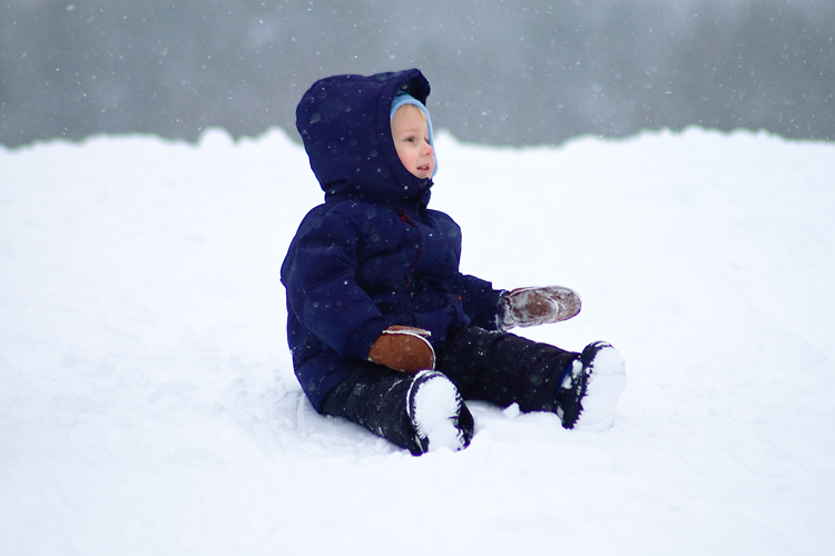 Taking in the magic of the Vermont snow one last time