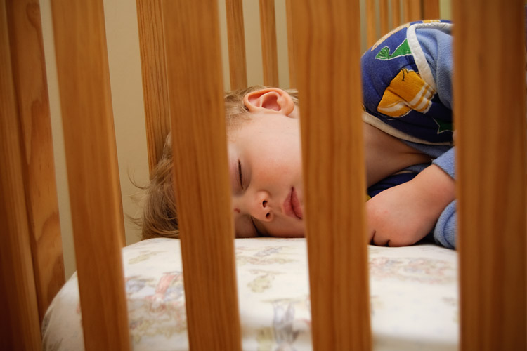 When you talk for an hour in your crib at night instead of going to sleep, mornings can be tough.