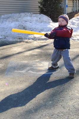 If it's above freezing, Ivan will be out playing baseball