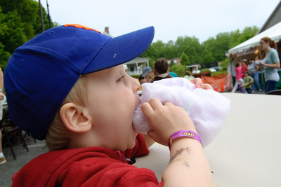 Ivan warms up to a mass of cotton candy