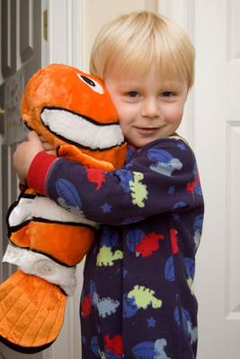 Nikolaus brought Nemo!  Finally.