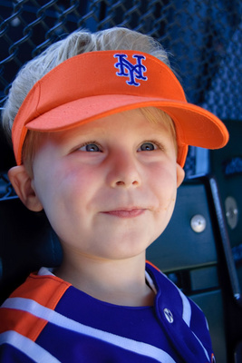 Cross-eyed with excitement over the first Mets game of the year
