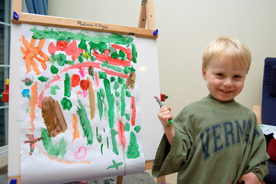 The proud artist