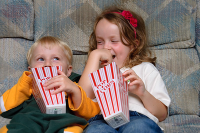 Laughing through an afternoon matinee