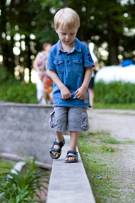 Walking the line
