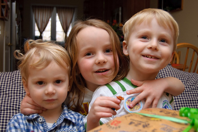 Birthdays bring siblings together
