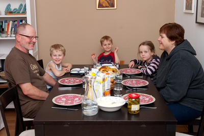 Look who showed up for dinner!