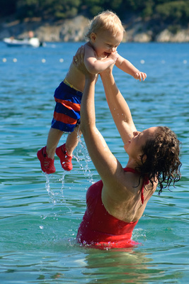 Taking to the water quite well