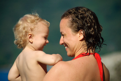 Nothing compares to the love of a one-year-old boy for his mother