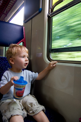 Soaking up the magic of a train ride