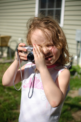 Working hard to get the shot