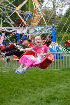 Swinging with the big kids now