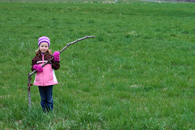 Portrait with stick (by request)