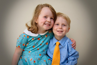 In their Easter best