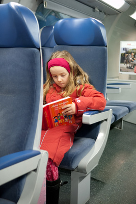 If there's a minute to spare, Veronika will have a book ready to crack to make the most of it