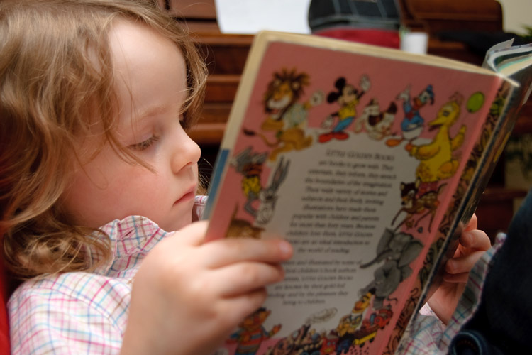 Bookworm in training