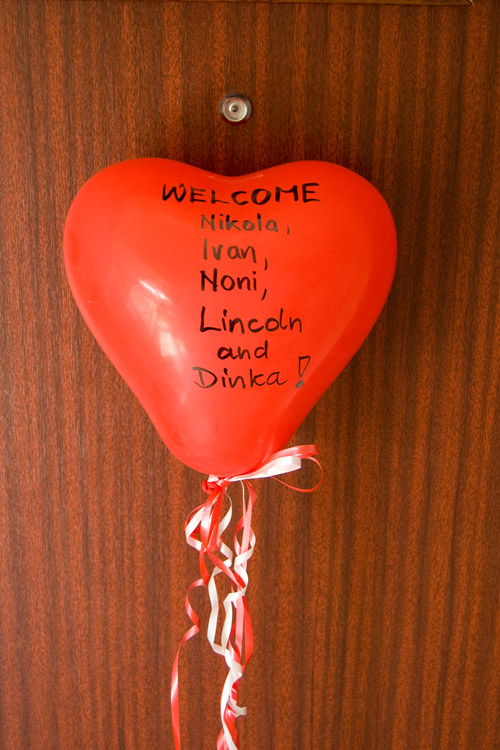 A warm welcome