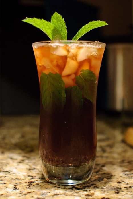 Black tea meets the Kentucky Colonel
