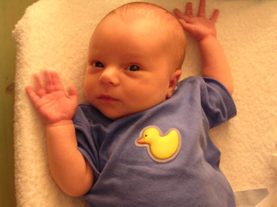 Waving at her newfound audience